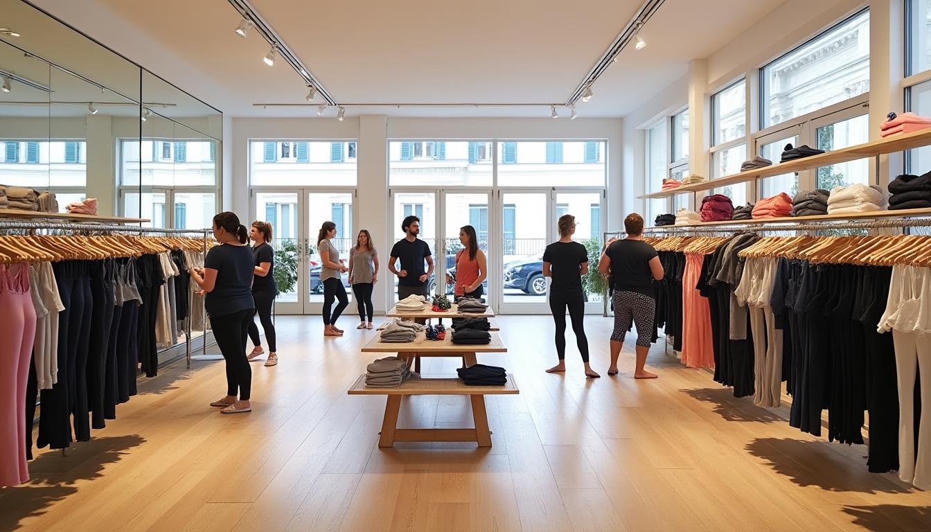 découvrez alo yoga, la célèbre marque américaine de vêtements de yoga, qui débarque désormais en france avec ses collections alliant confort et style.