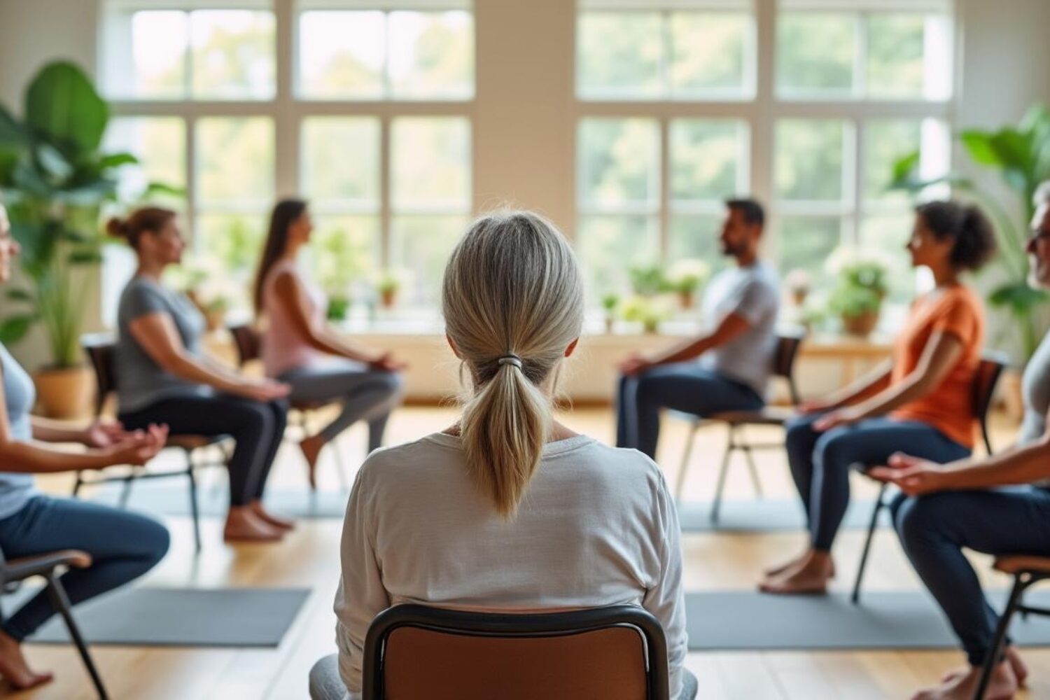 Yoga sur chaise : postures simples et bienfaits pour tous les niveaux