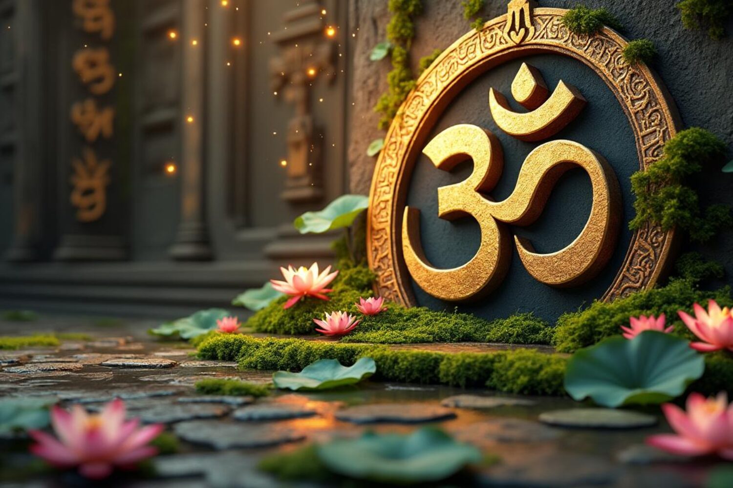 Le symbole Om, racine du yoga et de la spiritualité hindoue