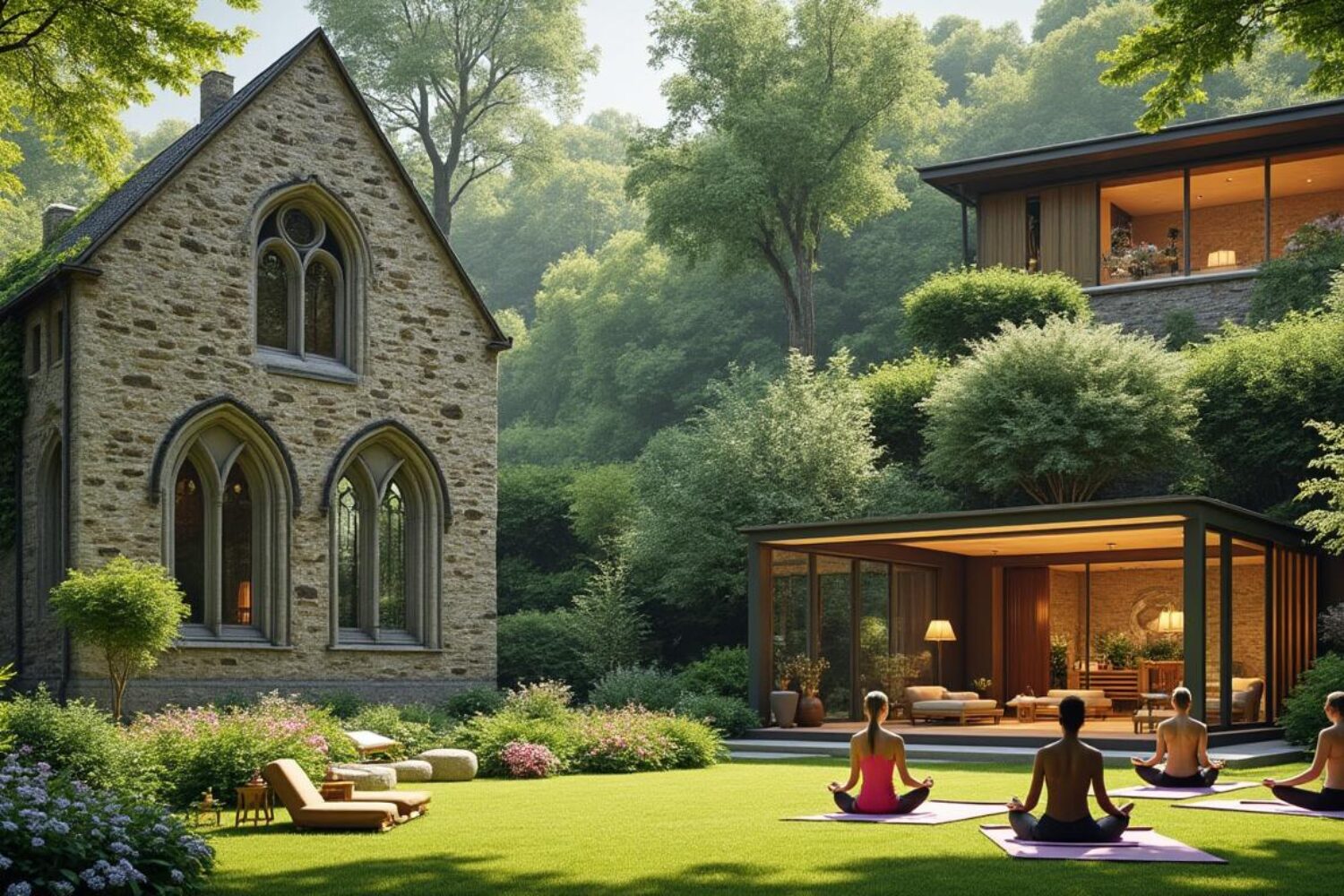 Retraite spirituelle en France : abbayes, ashrams et lieux laïcs