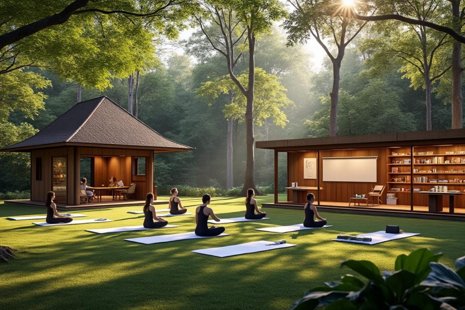 Sivananda Orléans : l&rsquo;ashram, les formations TTC et la boutique