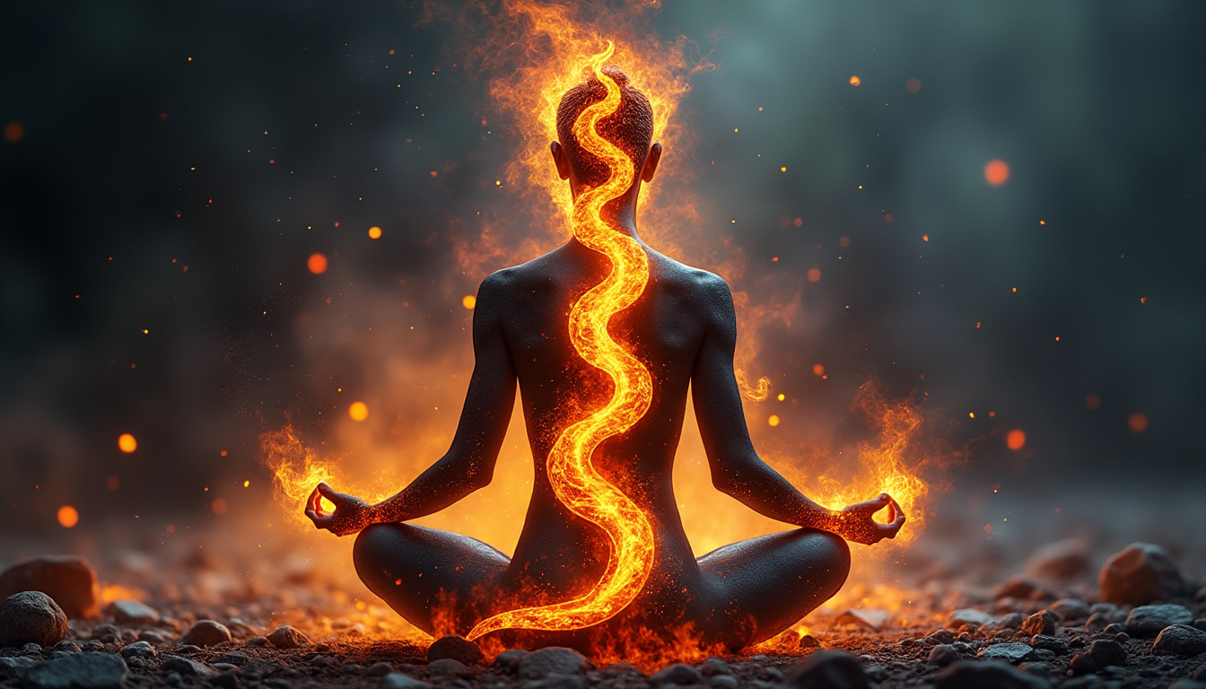 découvrez pourquoi la kundalini est symbolisée par un serpent de feu, explorant sa signification spirituelle et son rôle dans l'éveil énergétique.