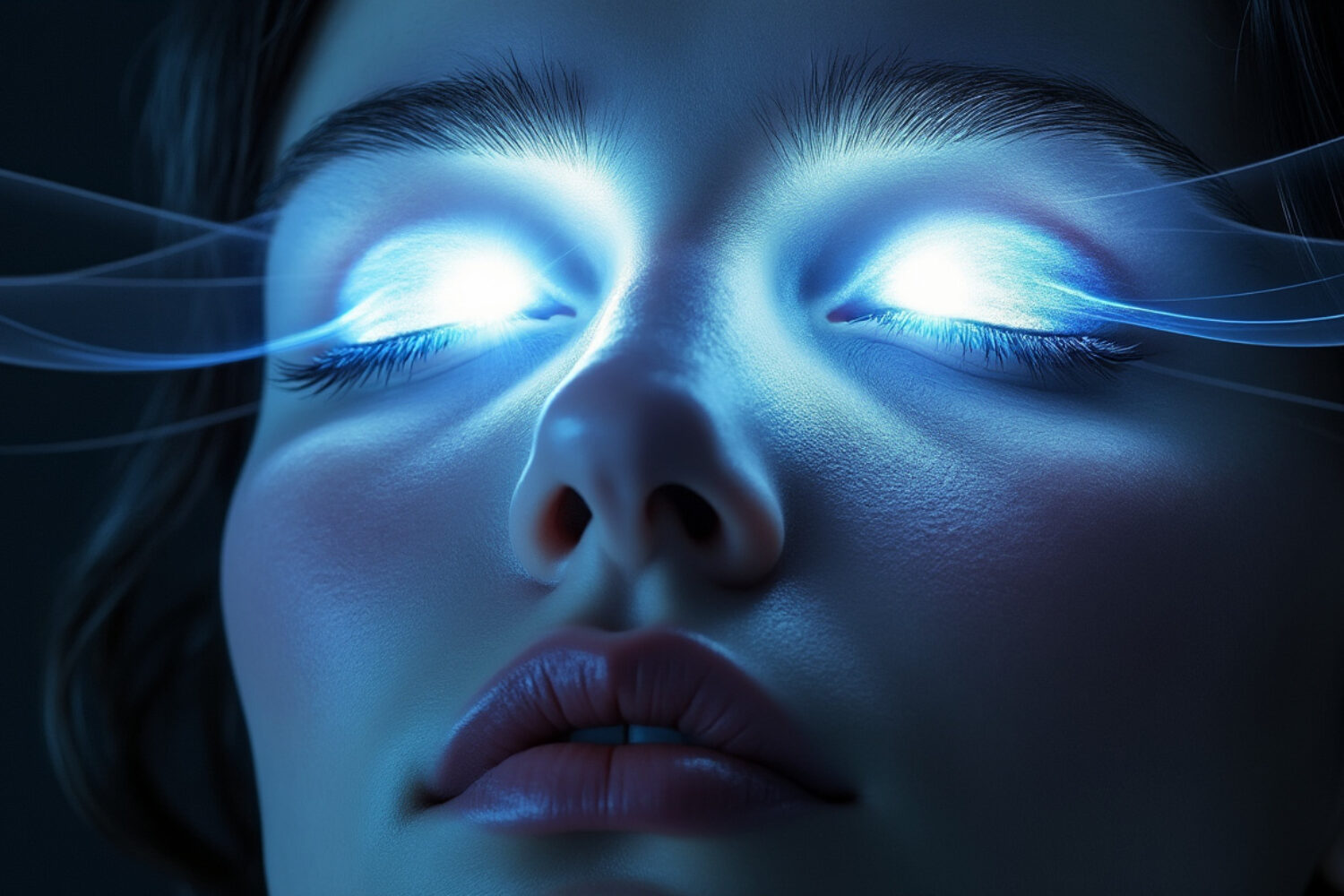 Voir un flash lumineux les yeux fermés, phosphène ou signe spirituel ?