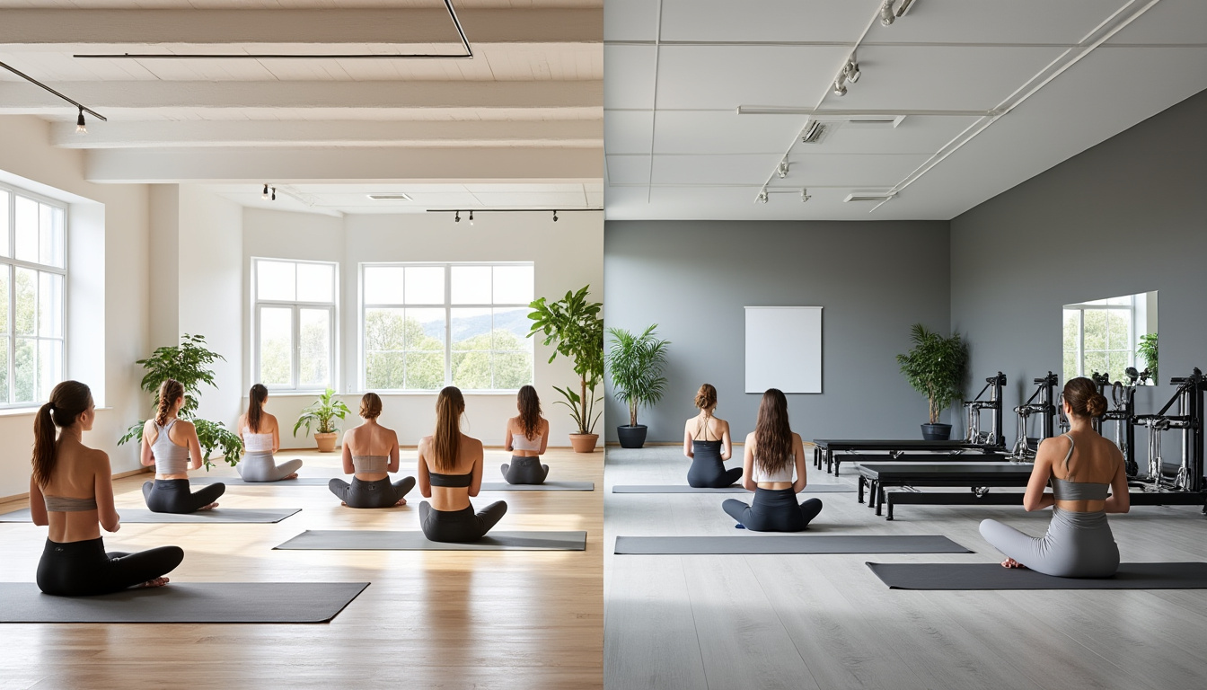 découvrez les différences essentielles entre le yoga et le pilates pour choisir la pratique qui vous convient le mieux, entre bien-être, renforcement musculaire et équilibre mental.