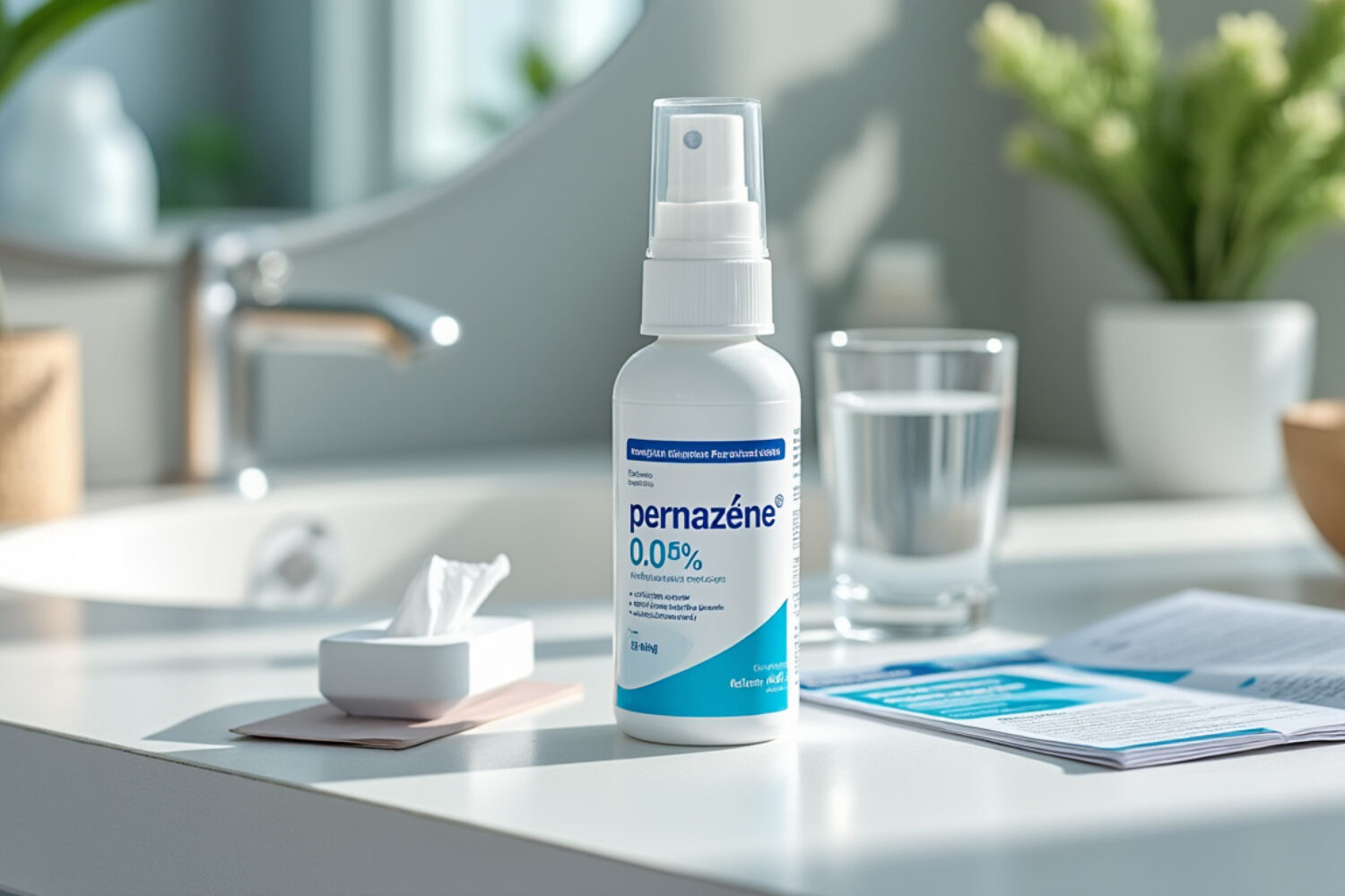 Pernazène 0,05 %, le spray nasal contre le nez bouché : posologie et usage