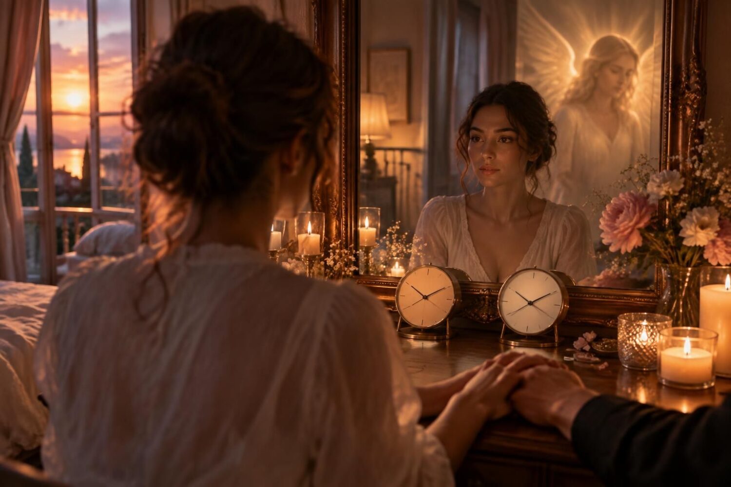 19h19, heure miroir : signification spirituelle, amour et ange gardien